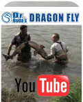 DrBuda's Dragon Fly in action on Selenge River, Mongolia